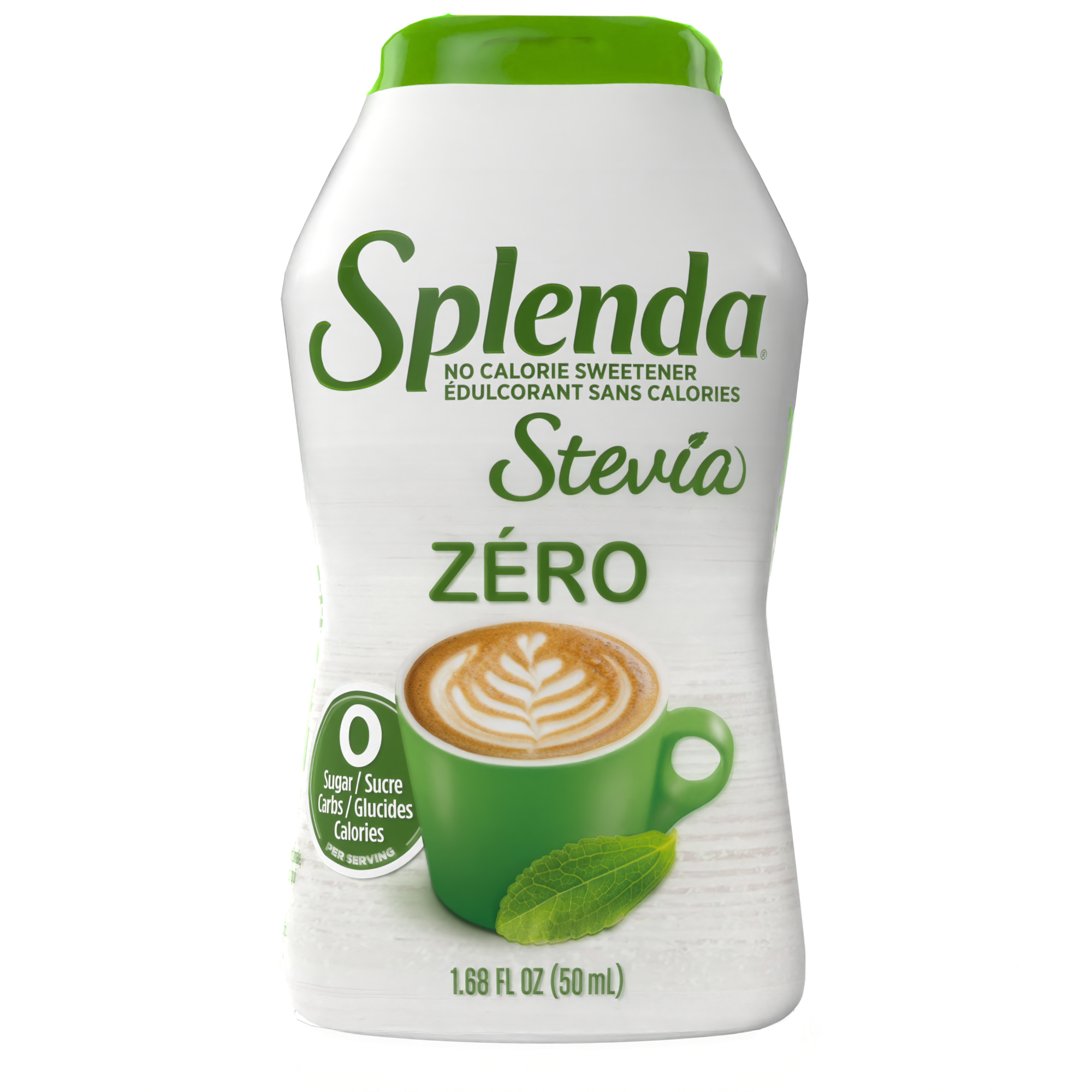 Splenda Stevia Bouteille Liquide 50mL - Devant
