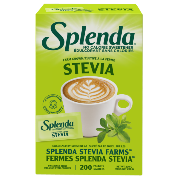 Splenda Stevia Packets 200ct -Front