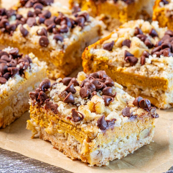 Chocolate Chip Pumpkin Bars