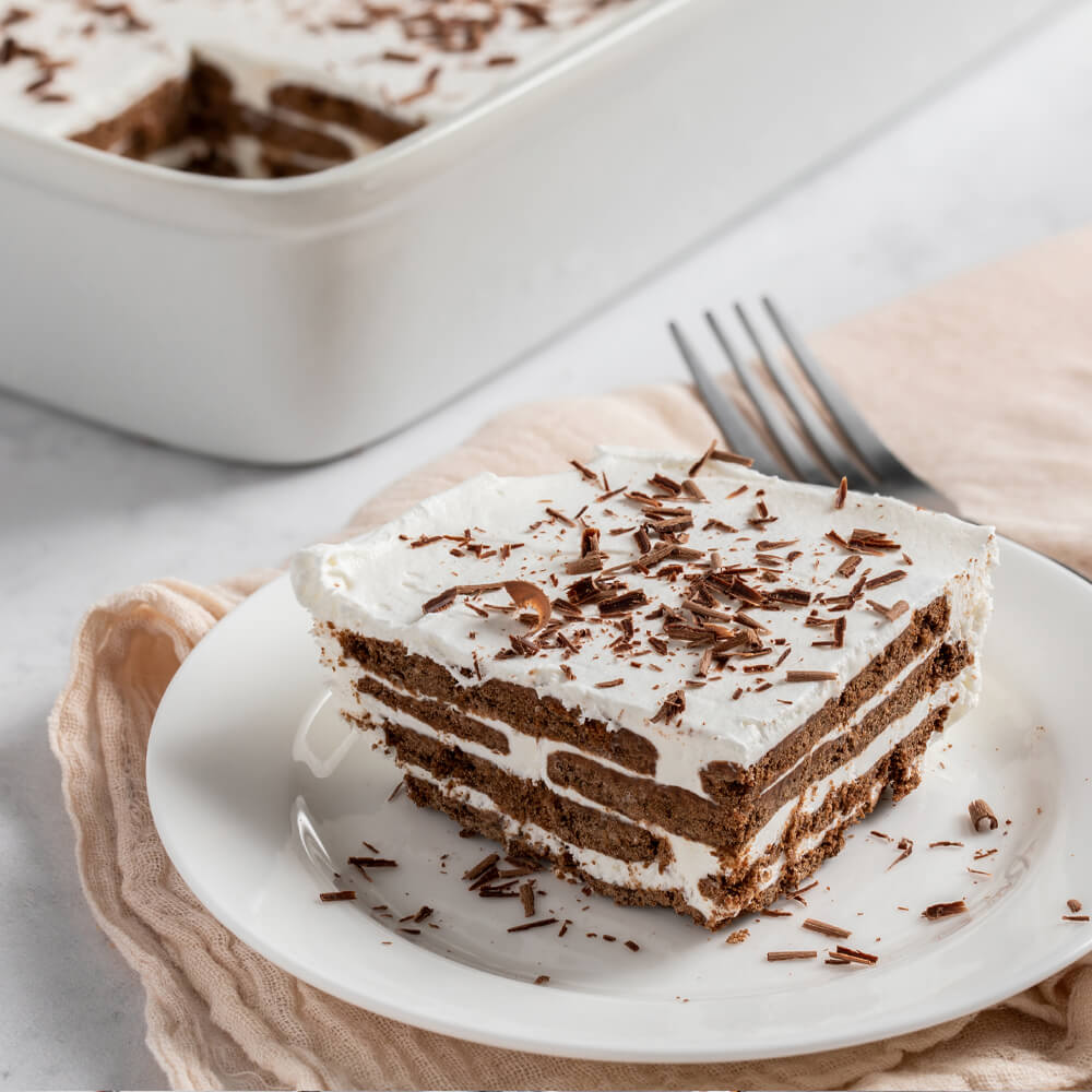 Peanut Butter Oreo Icebox Cake Recipe - Something Swanky