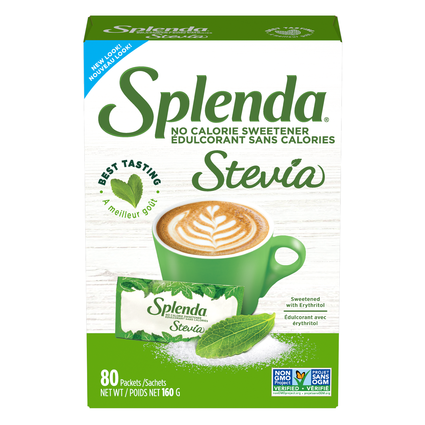 Édulcorant liquide Splenda Stevia  Pas d'édulcorant liquide calorique et  substitut de sucre