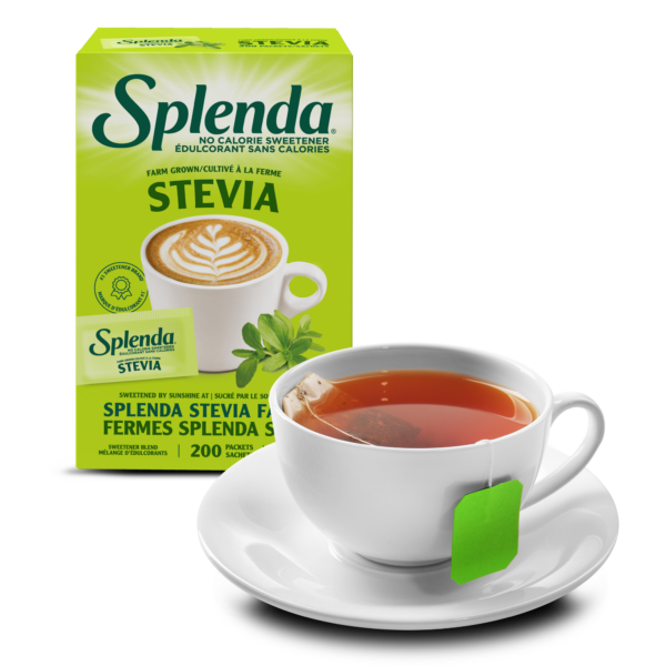 Paquets d’édulcorant Splenda Stevia