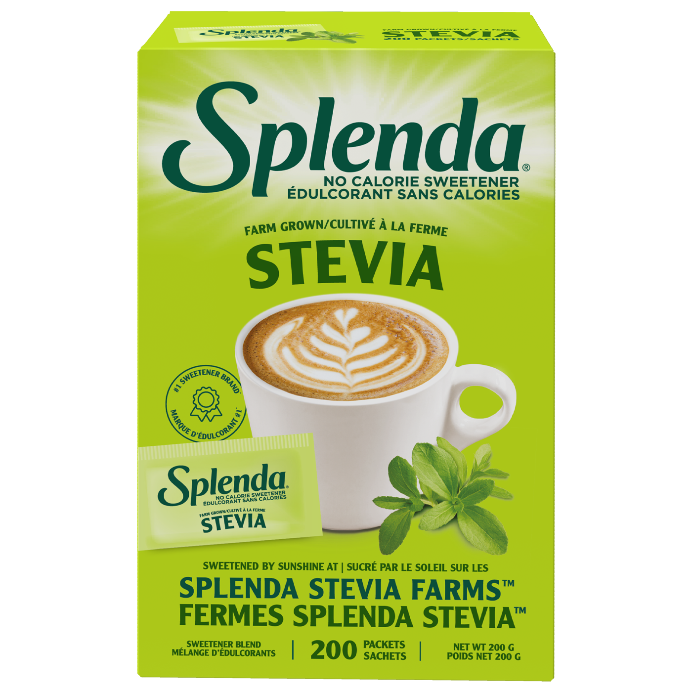 Édulcorants à la stévia  Splenda