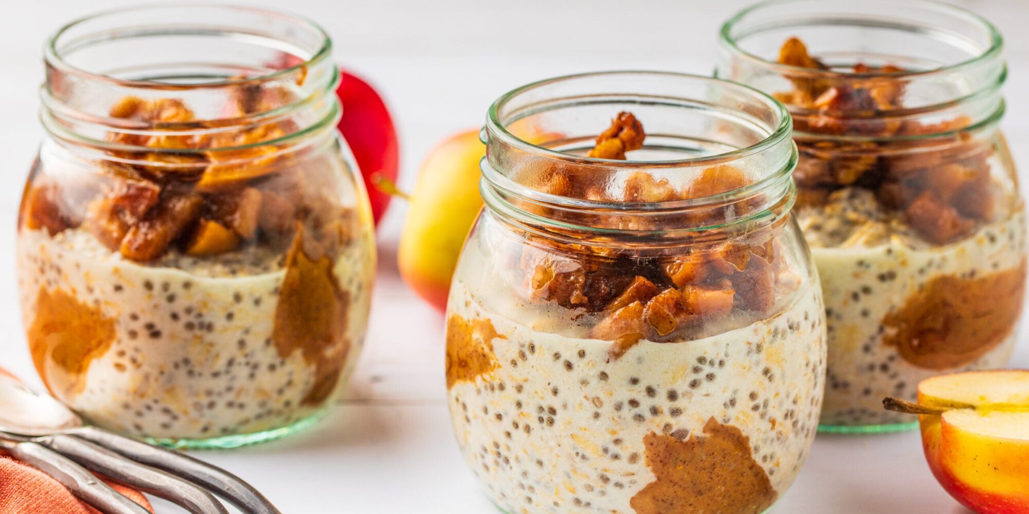 Apple Pie Overnight Oats